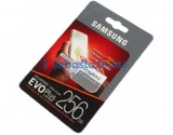 Samsung EVO Plus, microSD, 10 class, 256 Gb с адаптером